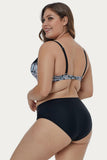 Floral Paisley Plus Size Bikini Set