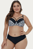 Floral Paisley Plus Size Bikini Set
