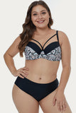 Floral Paisley Plus Size Bikini Set